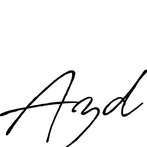 Design your own signature with our free online signature maker. With this signature software, you can create a handwritten (Antro_Vectra_Bolder) signature for name Azd. Azd signature style 7 images and pictures png