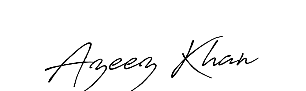 Make a short Azeez Khan signature style. Manage your documents anywhere anytime using Antro_Vectra_Bolder. Create and add eSignatures, submit forms, share and send files easily. Azeez Khan signature style 7 images and pictures png