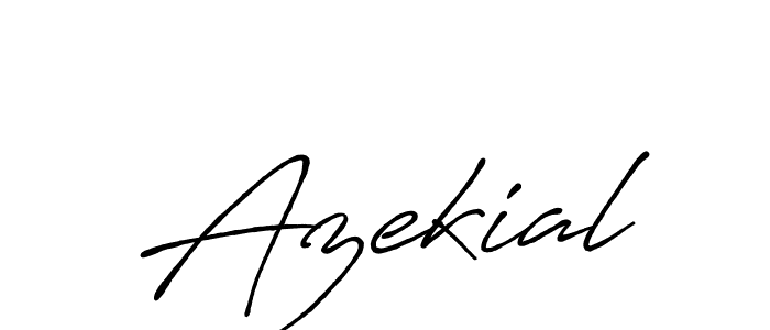 Use a signature maker to create a handwritten signature online. With this signature software, you can design (Antro_Vectra_Bolder) your own signature for name Azekial. Azekial signature style 7 images and pictures png