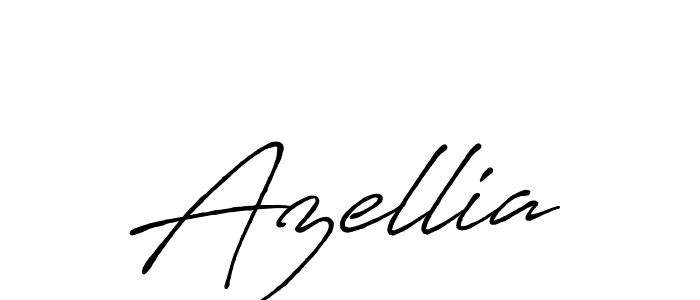 Azellia stylish signature style. Best Handwritten Sign (Antro_Vectra_Bolder) for my name. Handwritten Signature Collection Ideas for my name Azellia. Azellia signature style 7 images and pictures png