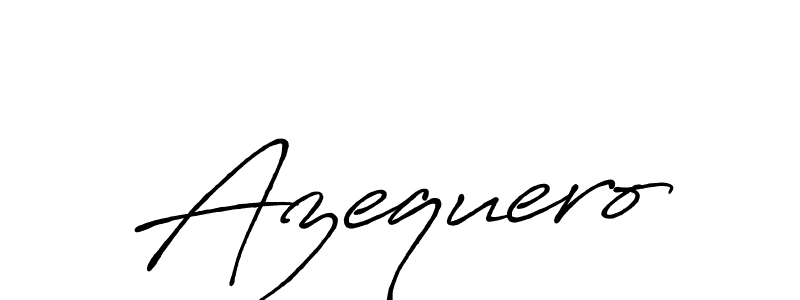 Also we have Azequero name is the best signature style. Create professional handwritten signature collection using Antro_Vectra_Bolder autograph style. Azequero signature style 7 images and pictures png