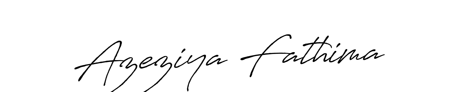 Antro_Vectra_Bolder is a professional signature style that is perfect for those who want to add a touch of class to their signature. It is also a great choice for those who want to make their signature more unique. Get Azeziya Fathima name to fancy signature for free. Azeziya Fathima signature style 7 images and pictures png