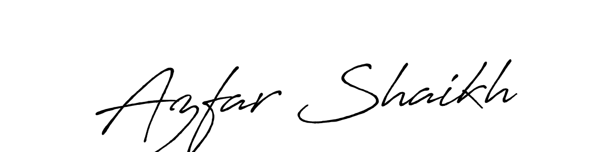 Once you've used our free online signature maker to create your best signature Antro_Vectra_Bolder style, it's time to enjoy all of the benefits that Azfar Shaikh name signing documents. Azfar Shaikh signature style 7 images and pictures png
