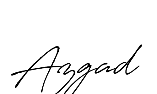 Make a beautiful signature design for name Azgad. With this signature (Antro_Vectra_Bolder) style, you can create a handwritten signature for free. Azgad signature style 7 images and pictures png