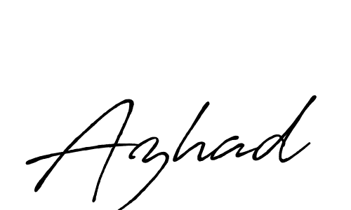 Antro_Vectra_Bolder is a professional signature style that is perfect for those who want to add a touch of class to their signature. It is also a great choice for those who want to make their signature more unique. Get Azhad name to fancy signature for free. Azhad signature style 7 images and pictures png