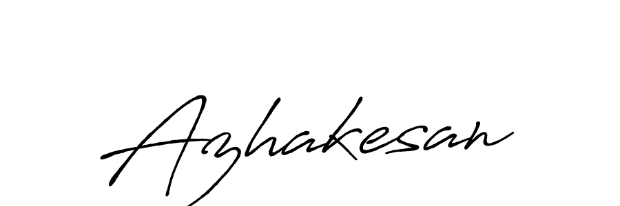 How to make Azhakesan name signature. Use Antro_Vectra_Bolder style for creating short signs online. This is the latest handwritten sign. Azhakesan signature style 7 images and pictures png