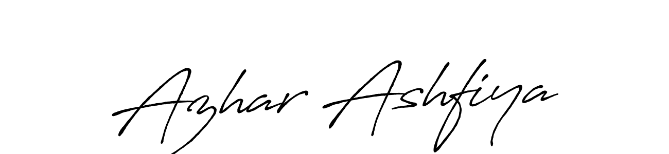 You should practise on your own different ways (Antro_Vectra_Bolder) to write your name (Azhar Ashfiya) in signature. don't let someone else do it for you. Azhar Ashfiya signature style 7 images and pictures png