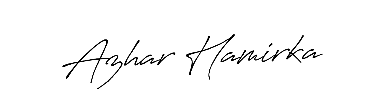 Best and Professional Signature Style for Azhar Hamirka. Antro_Vectra_Bolder Best Signature Style Collection. Azhar Hamirka signature style 7 images and pictures png