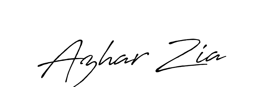 Here are the top 10 professional signature styles for the name Azhar Zia. These are the best autograph styles you can use for your name. Azhar Zia signature style 7 images and pictures png
