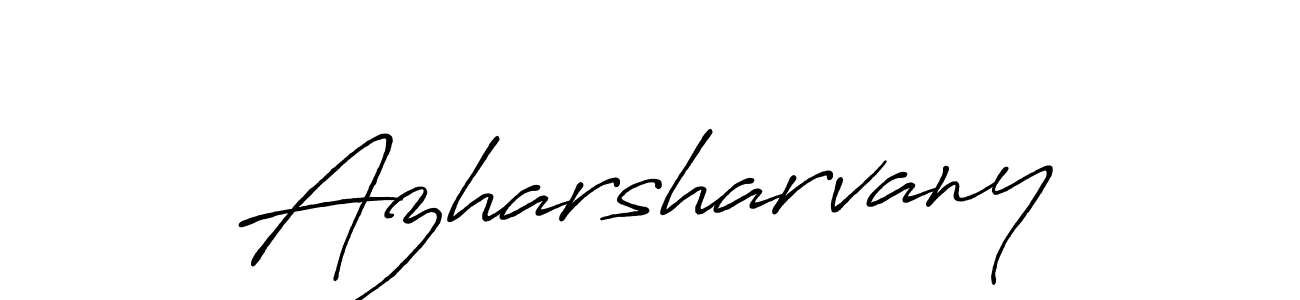 This is the best signature style for the Azharsharvany name. Also you like these signature font (Antro_Vectra_Bolder). Mix name signature. Azharsharvany signature style 7 images and pictures png