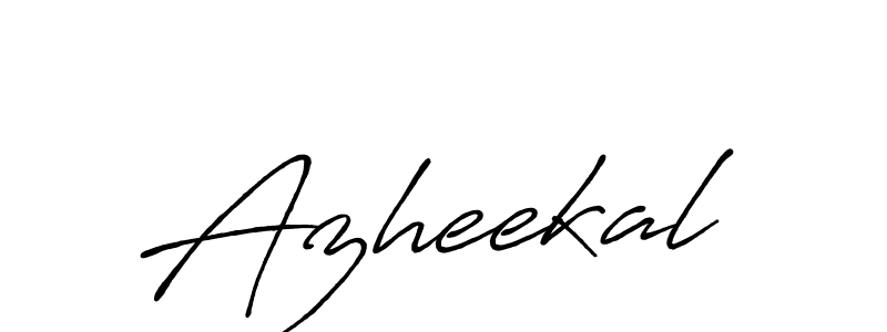 You should practise on your own different ways (Antro_Vectra_Bolder) to write your name (Azheekal) in signature. don't let someone else do it for you. Azheekal signature style 7 images and pictures png