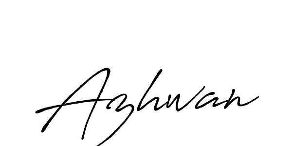 It looks lik you need a new signature style for name Azhwan. Design unique handwritten (Antro_Vectra_Bolder) signature with our free signature maker in just a few clicks. Azhwan signature style 7 images and pictures png