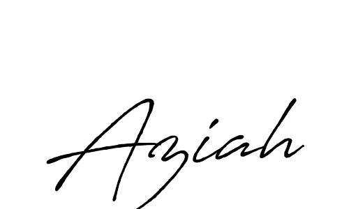 Also You can easily find your signature by using the search form. We will create Aziah name handwritten signature images for you free of cost using Antro_Vectra_Bolder sign style. Aziah signature style 7 images and pictures png