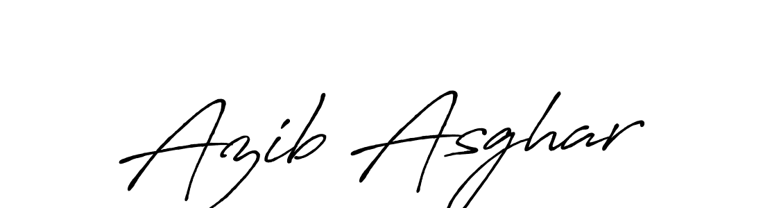This is the best signature style for the Azib Asghar name. Also you like these signature font (Antro_Vectra_Bolder). Mix name signature. Azib Asghar signature style 7 images and pictures png