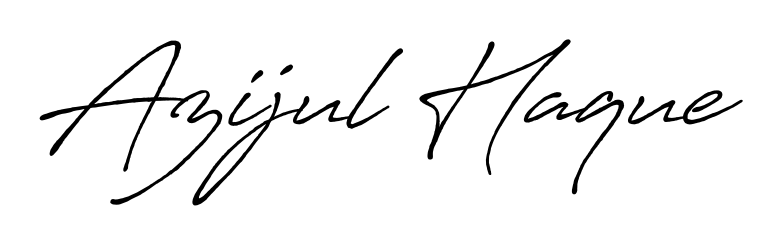 Create a beautiful signature design for name Azijul Haque. With this signature (Antro_Vectra_Bolder) fonts, you can make a handwritten signature for free. Azijul Haque signature style 7 images and pictures png