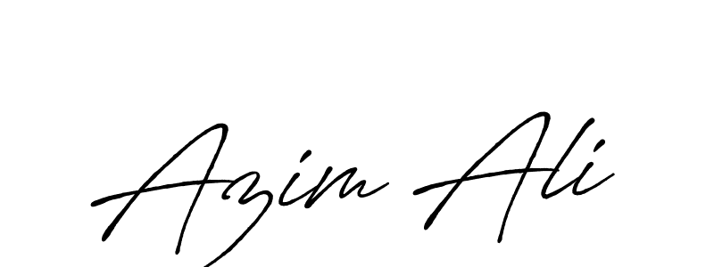 The best way (Antro_Vectra_Bolder) to make a short signature is to pick only two or three words in your name. The name Azim Ali include a total of six letters. For converting this name. Azim Ali signature style 7 images and pictures png