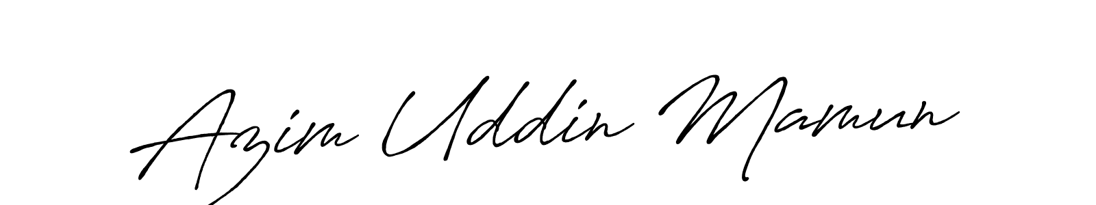 if you are searching for the best signature style for your name Azim Uddin Mamun. so please give up your signature search. here we have designed multiple signature styles  using Antro_Vectra_Bolder. Azim Uddin Mamun signature style 7 images and pictures png