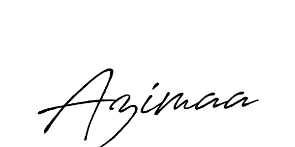 Once you've used our free online signature maker to create your best signature Antro_Vectra_Bolder style, it's time to enjoy all of the benefits that Azimaa name signing documents. Azimaa signature style 7 images and pictures png