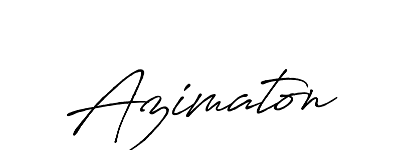 Design your own signature with our free online signature maker. With this signature software, you can create a handwritten (Antro_Vectra_Bolder) signature for name Azimaton. Azimaton signature style 7 images and pictures png