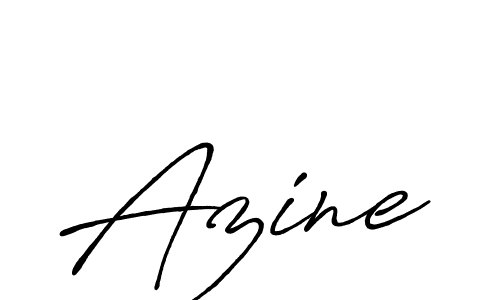 Also You can easily find your signature by using the search form. We will create Azine name handwritten signature images for you free of cost using Antro_Vectra_Bolder sign style. Azine signature style 7 images and pictures png