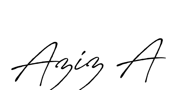 How to Draw Aziz A signature style? Antro_Vectra_Bolder is a latest design signature styles for name Aziz A. Aziz A signature style 7 images and pictures png