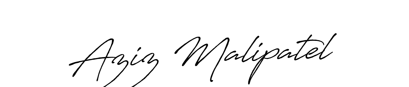 Here are the top 10 professional signature styles for the name Aziz Malipatel. These are the best autograph styles you can use for your name. Aziz Malipatel signature style 7 images and pictures png