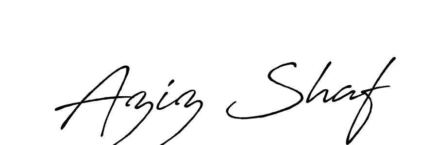 Make a short Aziz Shaf signature style. Manage your documents anywhere anytime using Antro_Vectra_Bolder. Create and add eSignatures, submit forms, share and send files easily. Aziz Shaf signature style 7 images and pictures png
