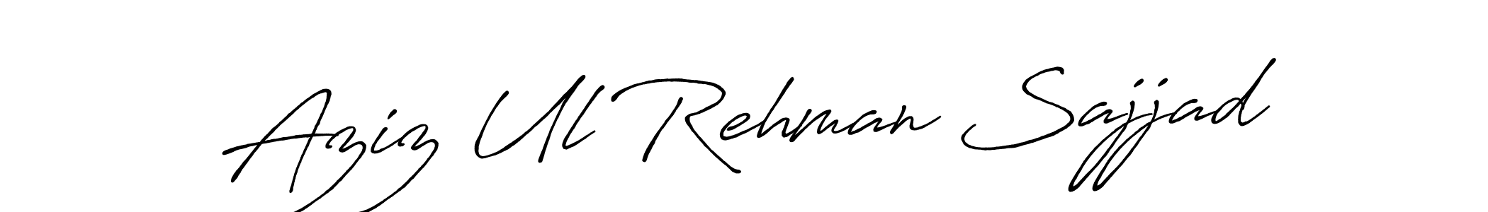 Best and Professional Signature Style for Aziz Ul Rehman Sajjad. Antro_Vectra_Bolder Best Signature Style Collection. Aziz Ul Rehman Sajjad signature style 7 images and pictures png