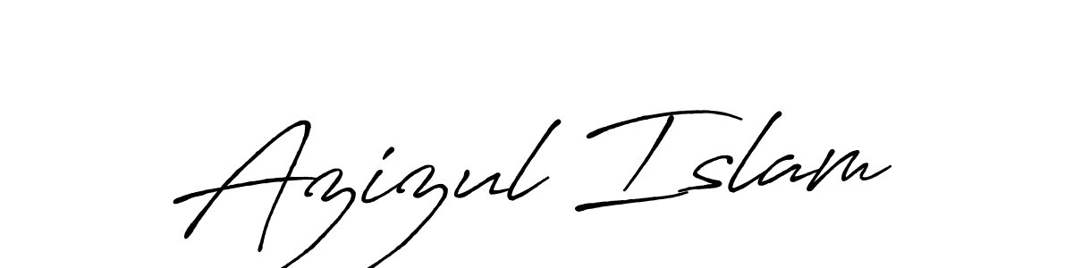 if you are searching for the best signature style for your name Azizul Islam. so please give up your signature search. here we have designed multiple signature styles  using Antro_Vectra_Bolder. Azizul Islam signature style 7 images and pictures png