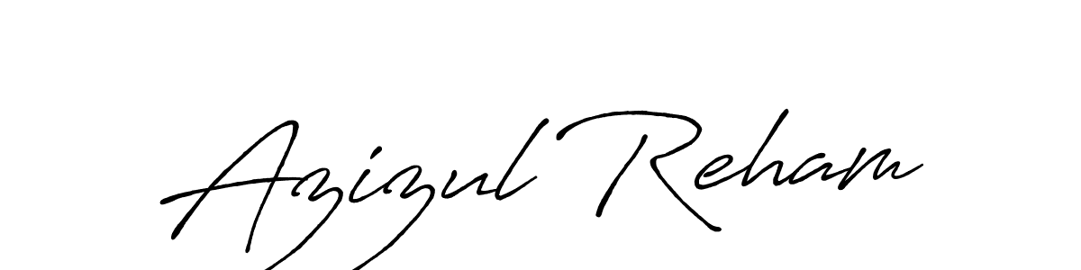 You should practise on your own different ways (Antro_Vectra_Bolder) to write your name (Azizul Reham) in signature. don't let someone else do it for you. Azizul Reham signature style 7 images and pictures png