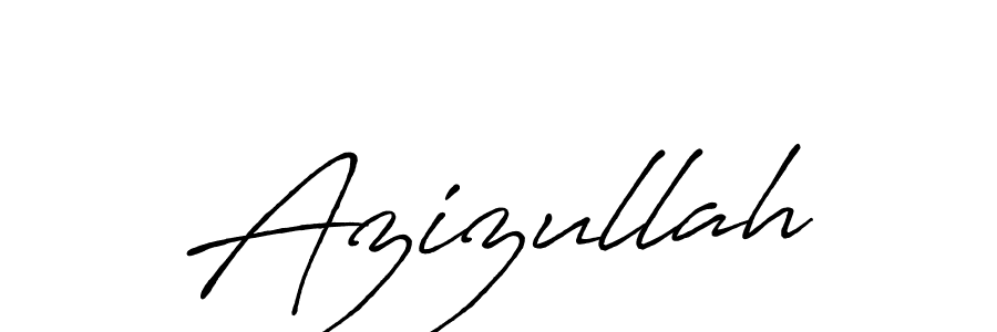 Also we have Azizullah name is the best signature style. Create professional handwritten signature collection using Antro_Vectra_Bolder autograph style. Azizullah signature style 7 images and pictures png