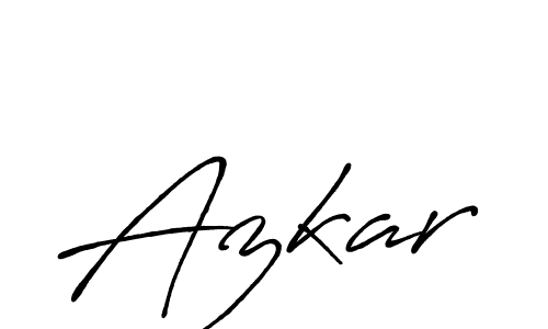 Make a beautiful signature design for name Azkar. Use this online signature maker to create a handwritten signature for free. Azkar signature style 7 images and pictures png