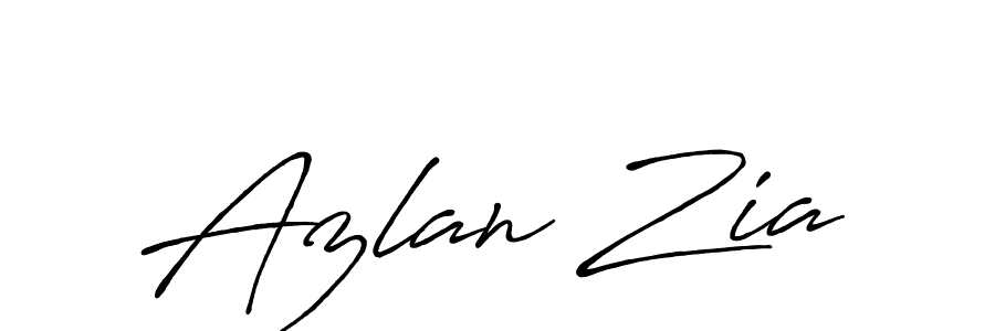 Also You can easily find your signature by using the search form. We will create Azlan Zia name handwritten signature images for you free of cost using Antro_Vectra_Bolder sign style. Azlan Zia signature style 7 images and pictures png