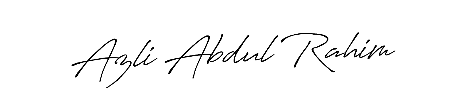 Make a beautiful signature design for name Azli Abdul Rahim. Use this online signature maker to create a handwritten signature for free. Azli Abdul Rahim signature style 7 images and pictures png