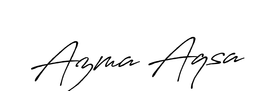 How to make Azma Aqsa signature? Antro_Vectra_Bolder is a professional autograph style. Create handwritten signature for Azma Aqsa name. Azma Aqsa signature style 7 images and pictures png