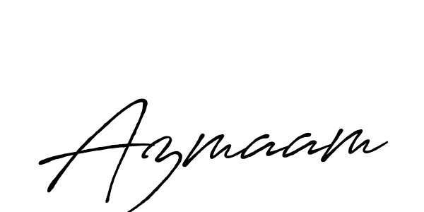 Make a beautiful signature design for name Azmaam. Use this online signature maker to create a handwritten signature for free. Azmaam signature style 7 images and pictures png