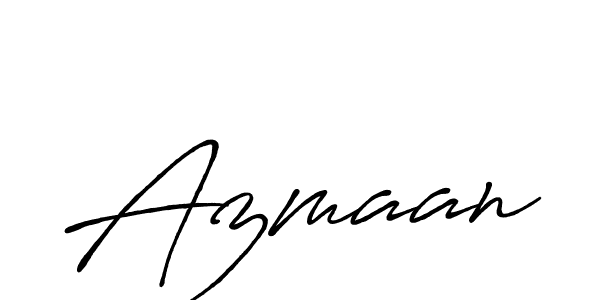 How to make Azmaan signature? Antro_Vectra_Bolder is a professional autograph style. Create handwritten signature for Azmaan name. Azmaan signature style 7 images and pictures png