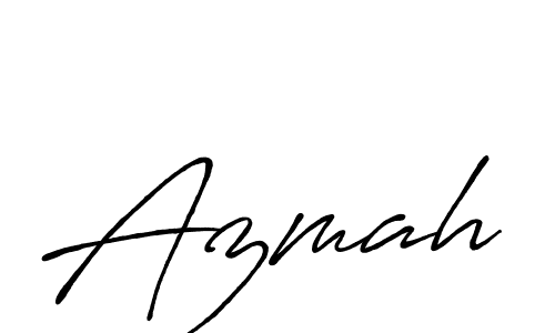 It looks lik you need a new signature style for name Azmah. Design unique handwritten (Antro_Vectra_Bolder) signature with our free signature maker in just a few clicks. Azmah signature style 7 images and pictures png