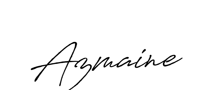 It looks lik you need a new signature style for name Azmaine. Design unique handwritten (Antro_Vectra_Bolder) signature with our free signature maker in just a few clicks. Azmaine signature style 7 images and pictures png