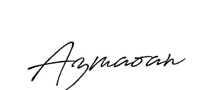 Once you've used our free online signature maker to create your best signature Antro_Vectra_Bolder style, it's time to enjoy all of the benefits that Azmaoan name signing documents. Azmaoan signature style 7 images and pictures png