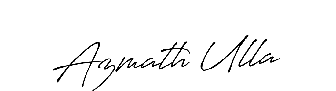 You can use this online signature creator to create a handwritten signature for the name Azmath Ulla. This is the best online autograph maker. Azmath Ulla signature style 7 images and pictures png