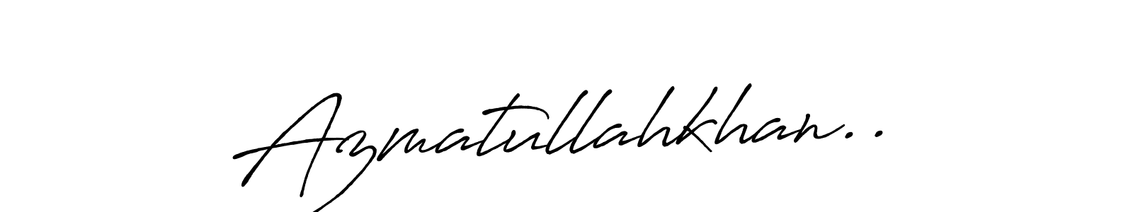You should practise on your own different ways (Antro_Vectra_Bolder) to write your name (Azmatullahkhan..) in signature. don't let someone else do it for you. Azmatullahkhan.. signature style 7 images and pictures png