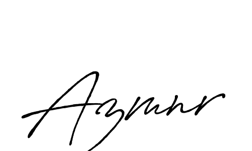 Also You can easily find your signature by using the search form. We will create Azmnr name handwritten signature images for you free of cost using Antro_Vectra_Bolder sign style. Azmnr signature style 7 images and pictures png