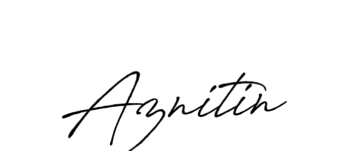 Similarly Antro_Vectra_Bolder is the best handwritten signature design. Signature creator online .You can use it as an online autograph creator for name Aznitin. Aznitin signature style 7 images and pictures png