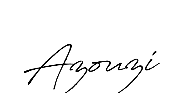 How to make Azouzi name signature. Use Antro_Vectra_Bolder style for creating short signs online. This is the latest handwritten sign. Azouzi signature style 7 images and pictures png