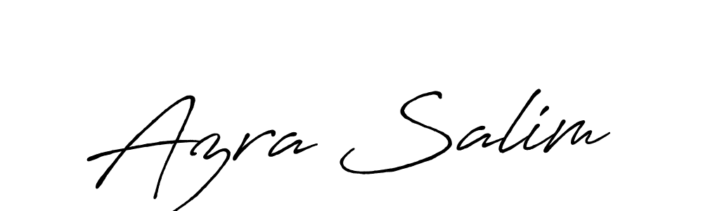 How to make Azra Salim signature? Antro_Vectra_Bolder is a professional autograph style. Create handwritten signature for Azra Salim name. Azra Salim signature style 7 images and pictures png