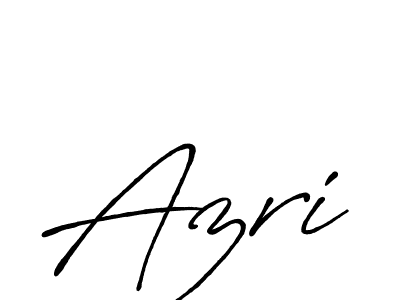 Azri stylish signature style. Best Handwritten Sign (Antro_Vectra_Bolder) for my name. Handwritten Signature Collection Ideas for my name Azri. Azri signature style 7 images and pictures png