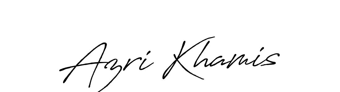 Once you've used our free online signature maker to create your best signature Antro_Vectra_Bolder style, it's time to enjoy all of the benefits that Azri Khamis name signing documents. Azri Khamis signature style 7 images and pictures png