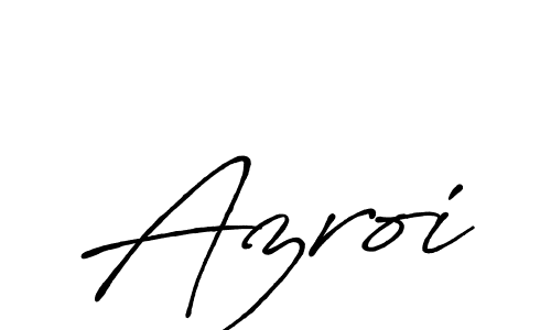 Make a beautiful signature design for name Azroi. Use this online signature maker to create a handwritten signature for free. Azroi signature style 7 images and pictures png