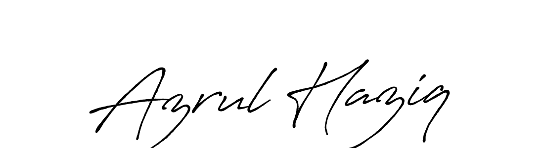 Make a beautiful signature design for name Azrul Haziq. Use this online signature maker to create a handwritten signature for free. Azrul Haziq signature style 7 images and pictures png